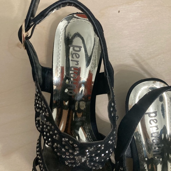 Black rhinestone dress shoes - Picture 2 of 3